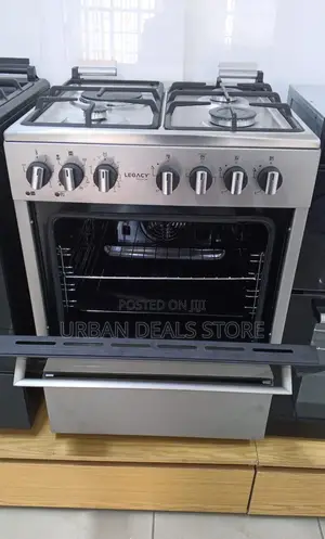 60×60cm Legacy 3+1 Gas Cooker With Electric Oven Food Warmer