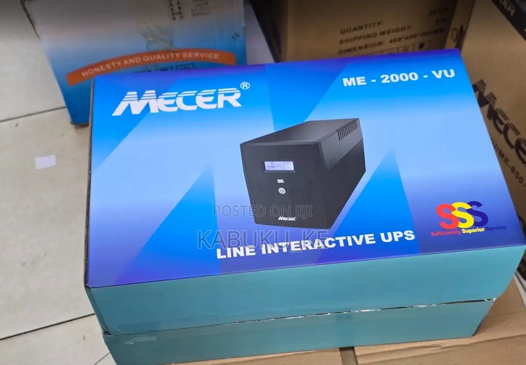 Mecer 2000va Line Interactive Ups Mecer 2 Kva Ups 1.2kwh
