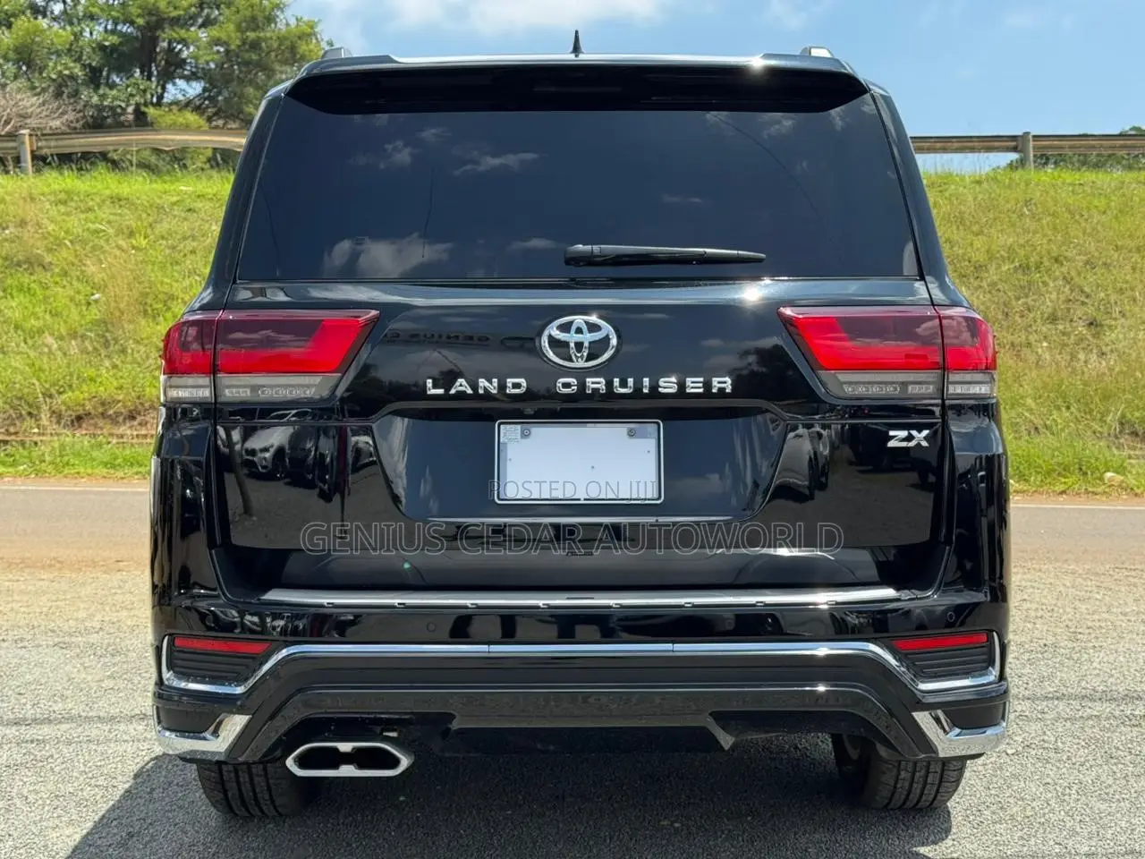 Toyota Land Cruiser 2023 Black