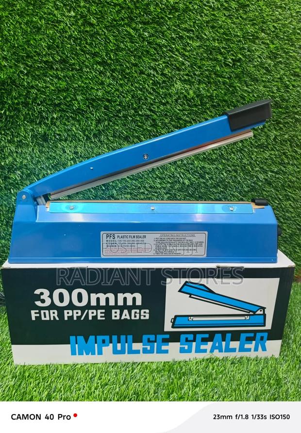 Plastic Impulse Sealer - main view