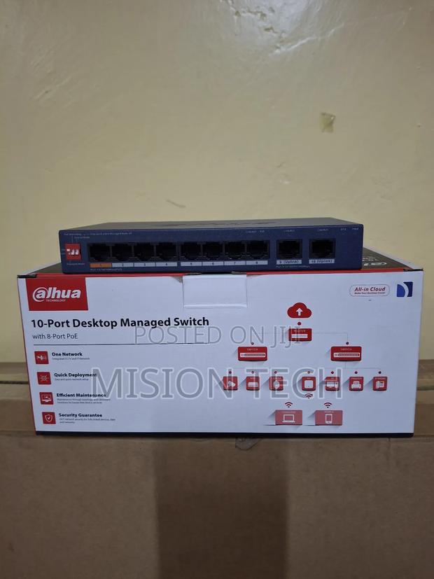 8 Port Poe Switch Dahua**