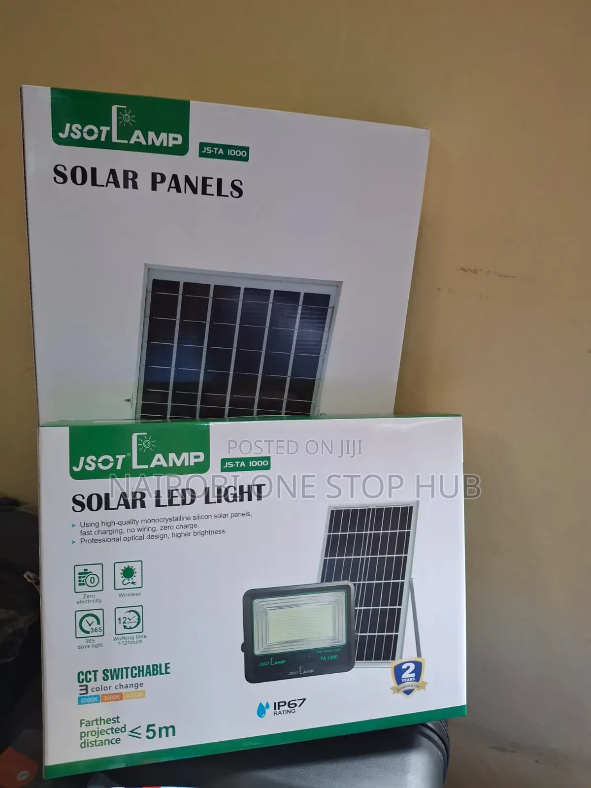 Jsot Js-Ta 1000 Solar Led Light Kit – KSH 5,300