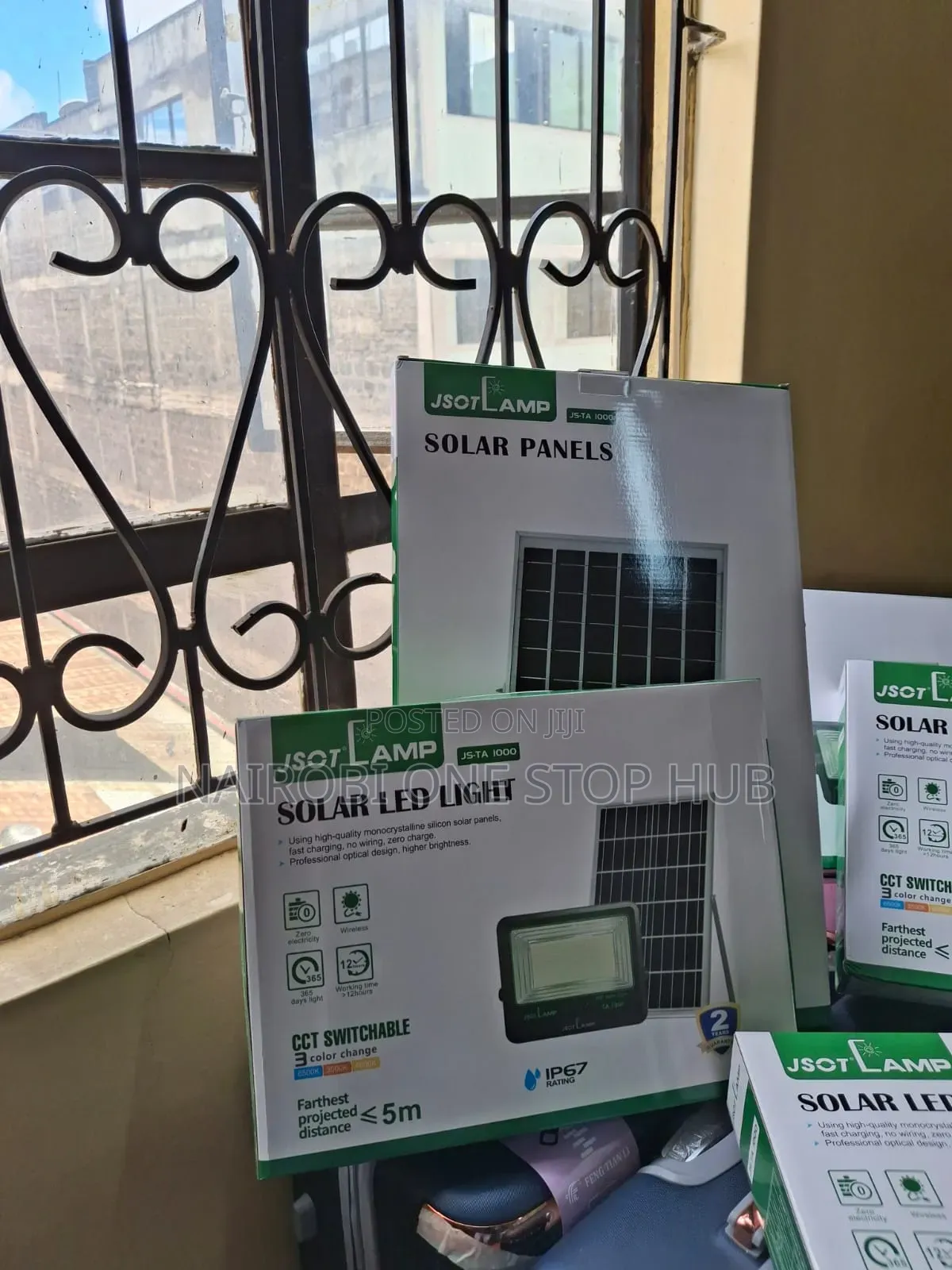 Js 1000watts Solar Floodlight
