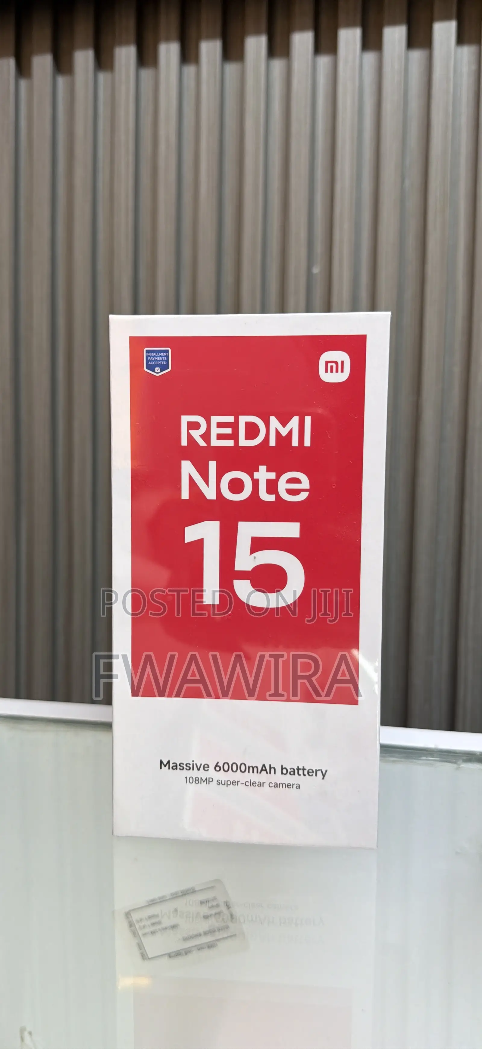 New Xiaomi Redmi Note 15 128 GB Black