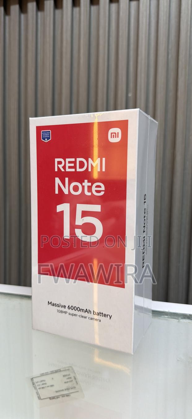 New Xiaomi Redmi Note 15 128 GB Black - thumbnail 2