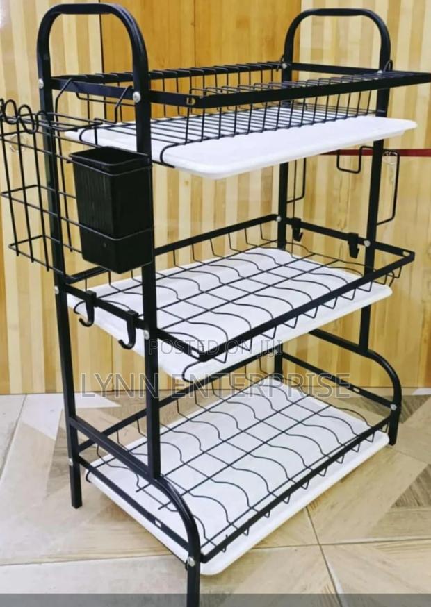 Heavy Gauge 3 Tier Dishrack - main view