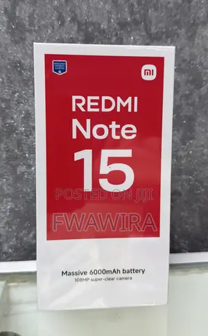 New Xiaomi Redmi Note 15 256 GB Black