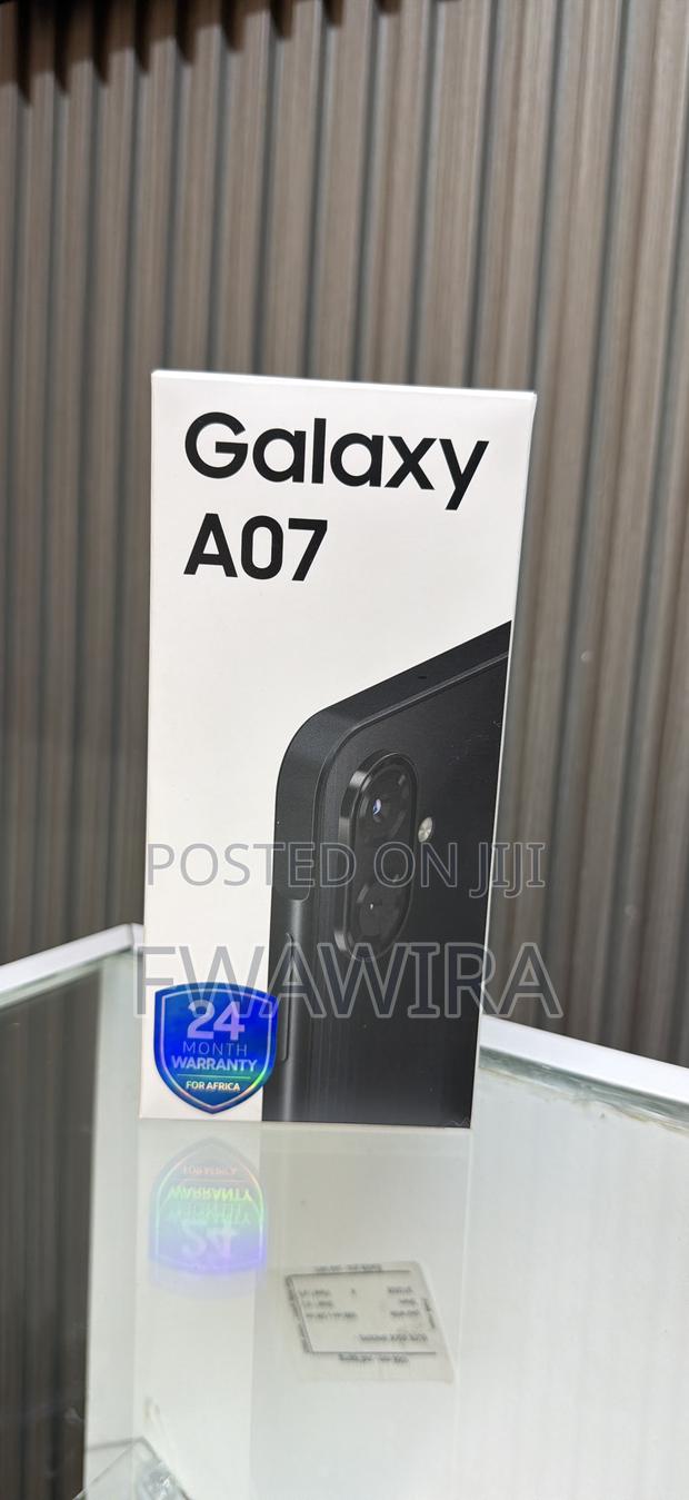 New Samsung Galaxy A07 128 GB Black