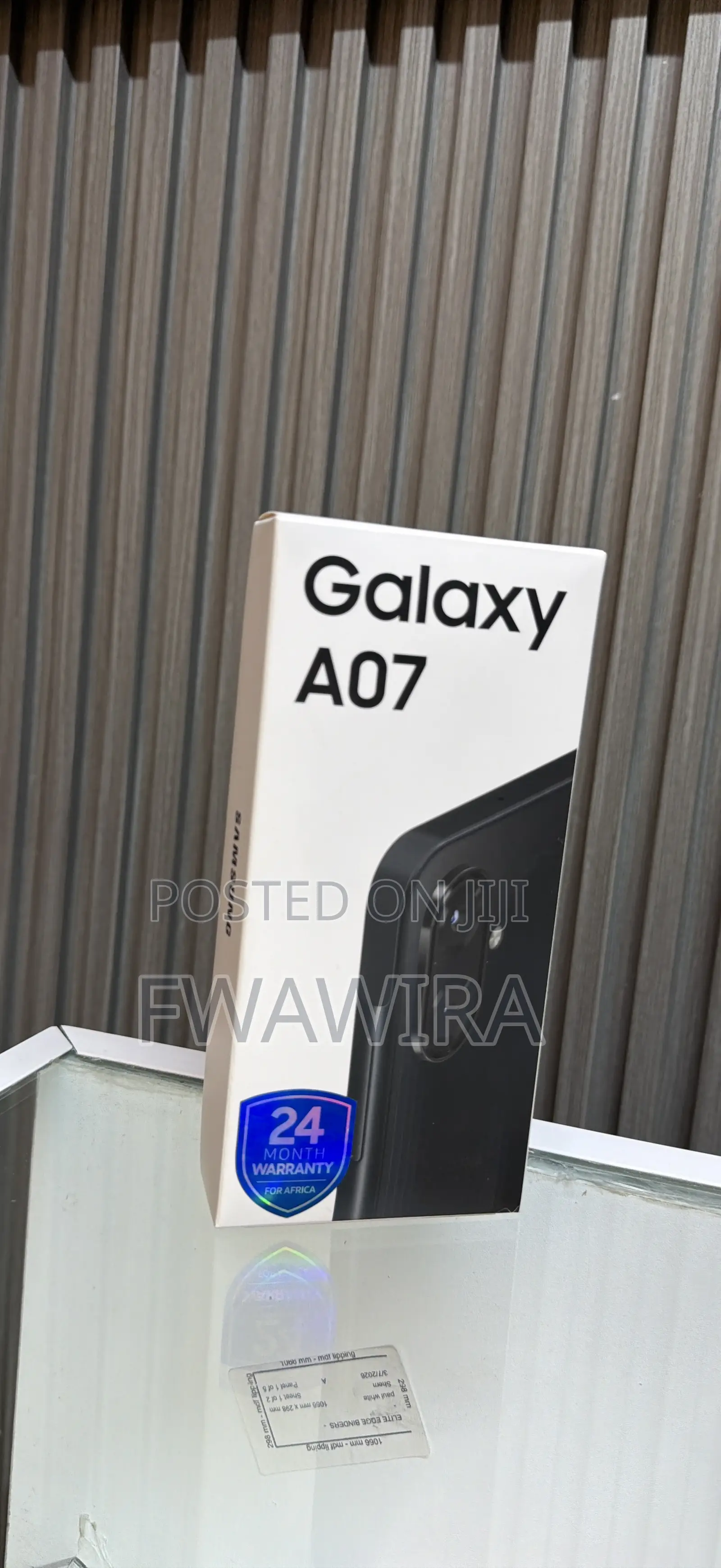 New Samsung Galaxy A07 128 GB Black