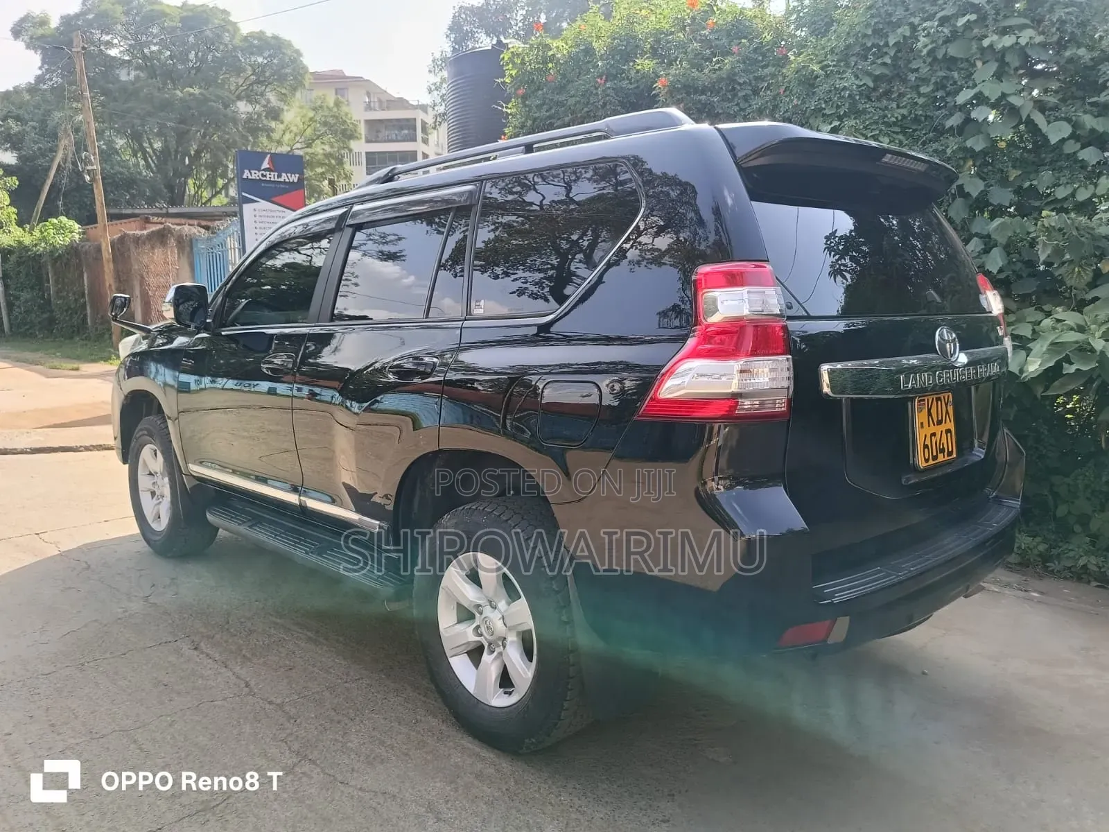 Toyota Land Cruiser Prado 2016 Burgundy
