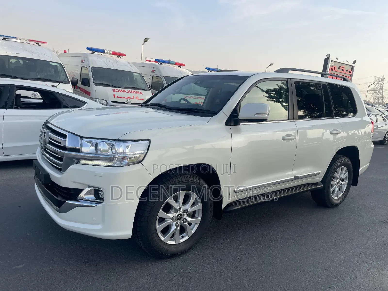 Toyota Land Cruiser 4.5 V8 TD 2019 White