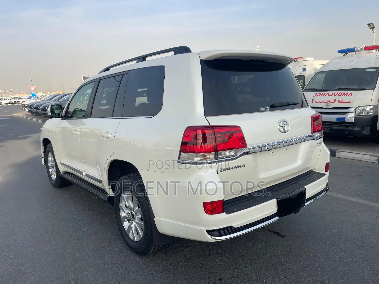 Toyota Land Cruiser 4.5 V8 TD 2019 White
