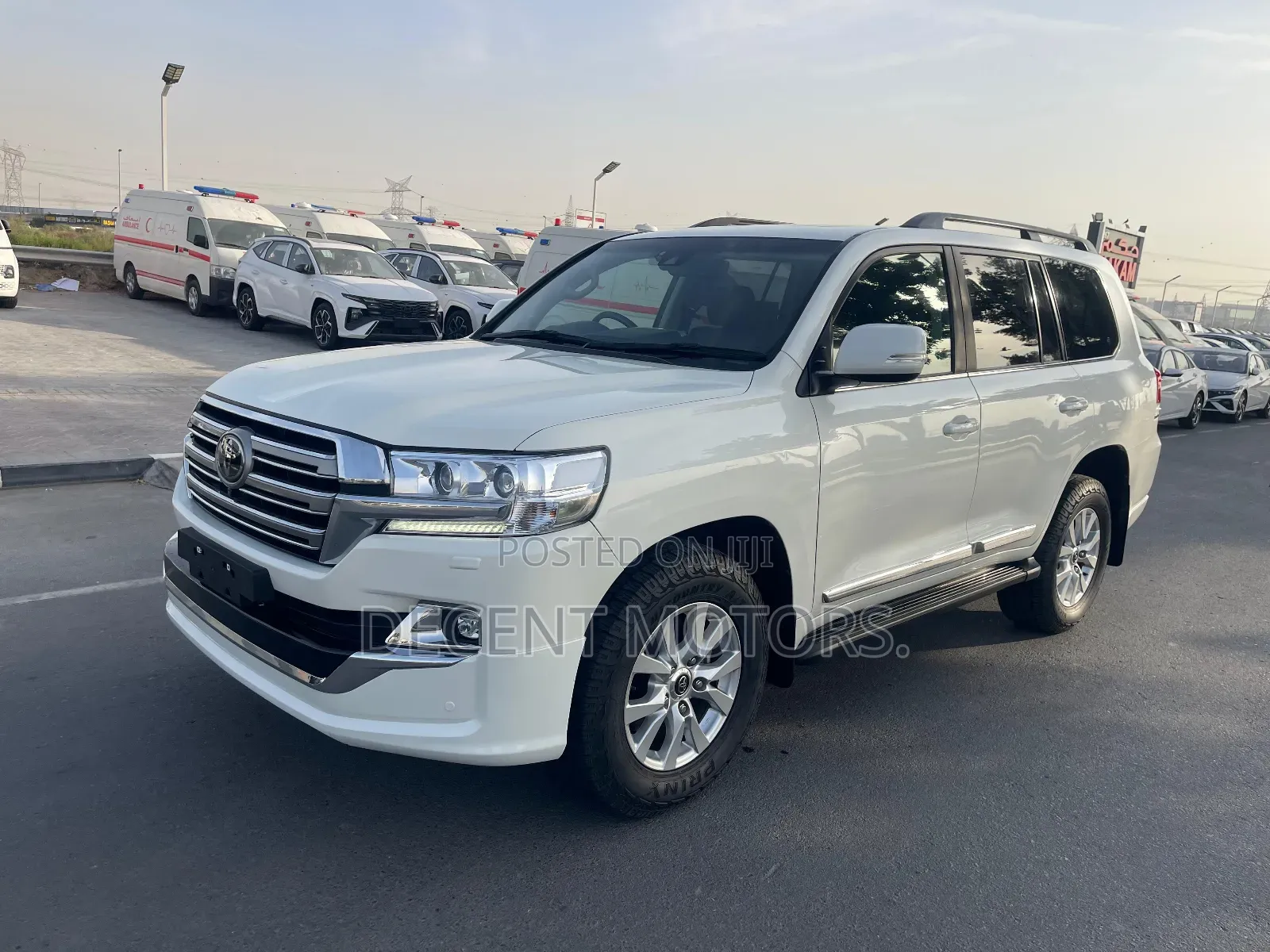 Toyota Land Cruiser 4.5 V8 TD 2019 White