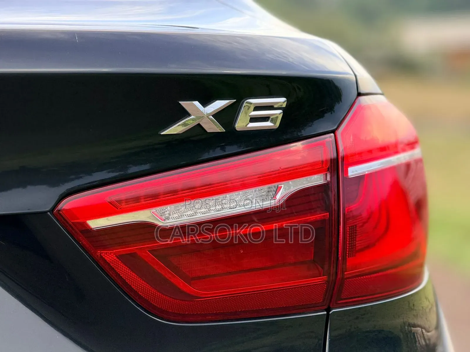 BMW X6 xDrive35i AWD 2018 Black