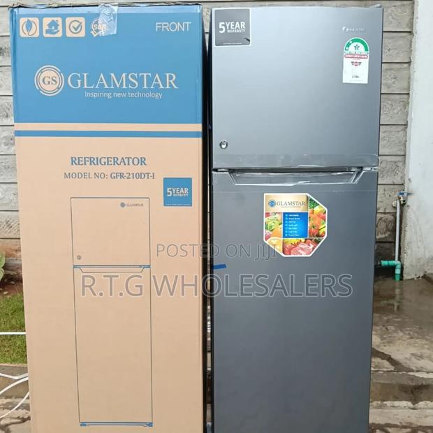 Glamstar 168l Double Door Refrigerator GFR-210-Dt-I