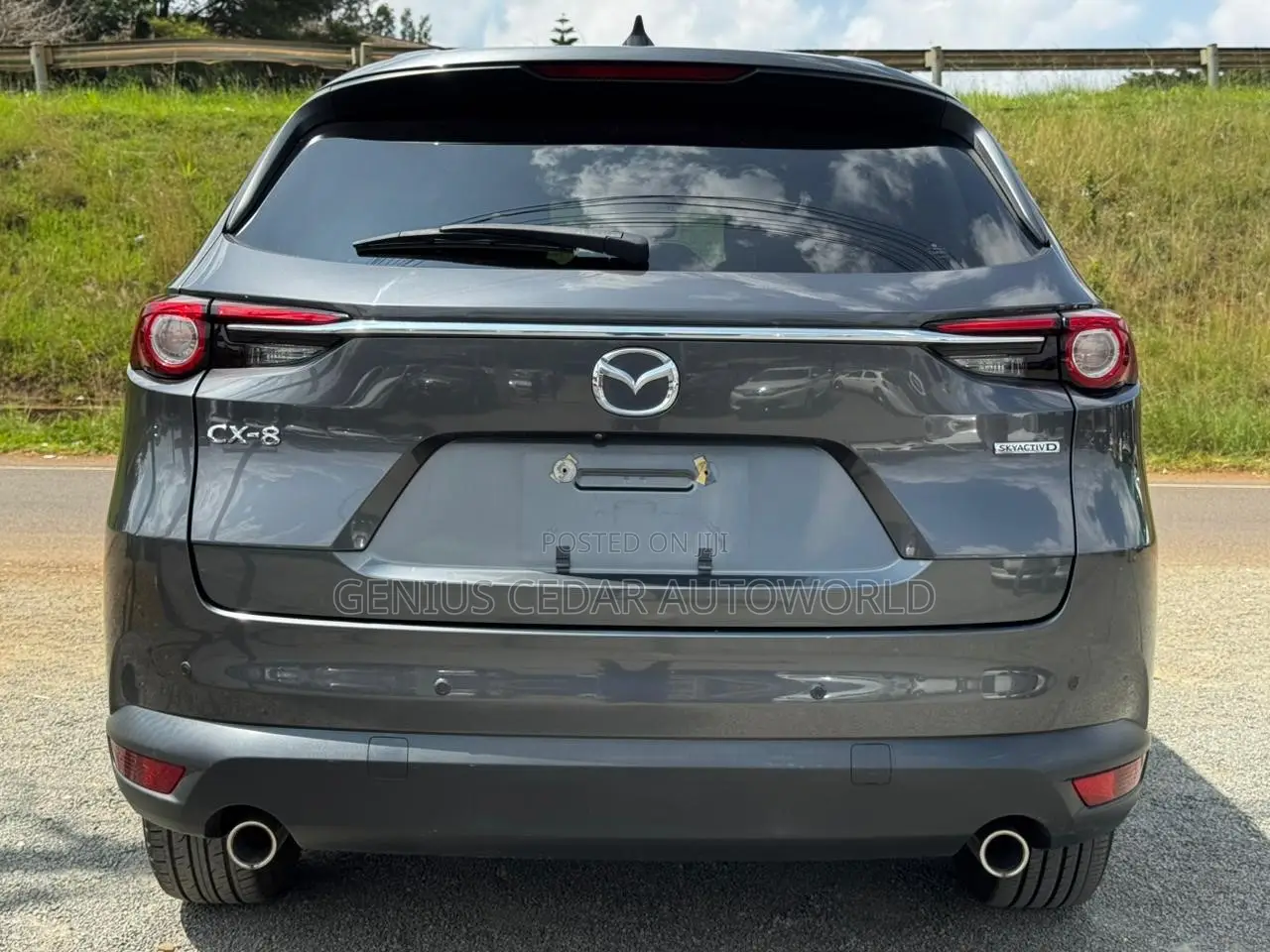 Mazda CX-8 2018 Gray