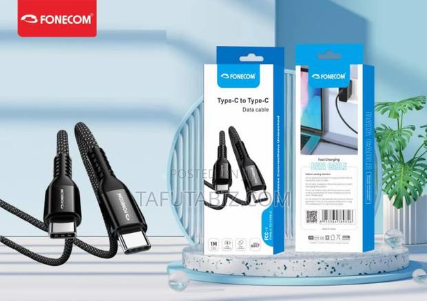 Fonecom Type -C to Type-C Data Cable. - thumbnail 2