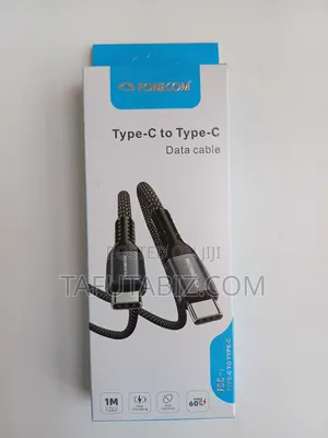 Fonecom Type -C to Type-C Data Cable.