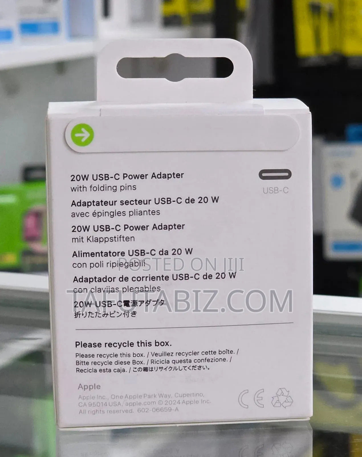Apple Usb-C 20w Power Adapter.