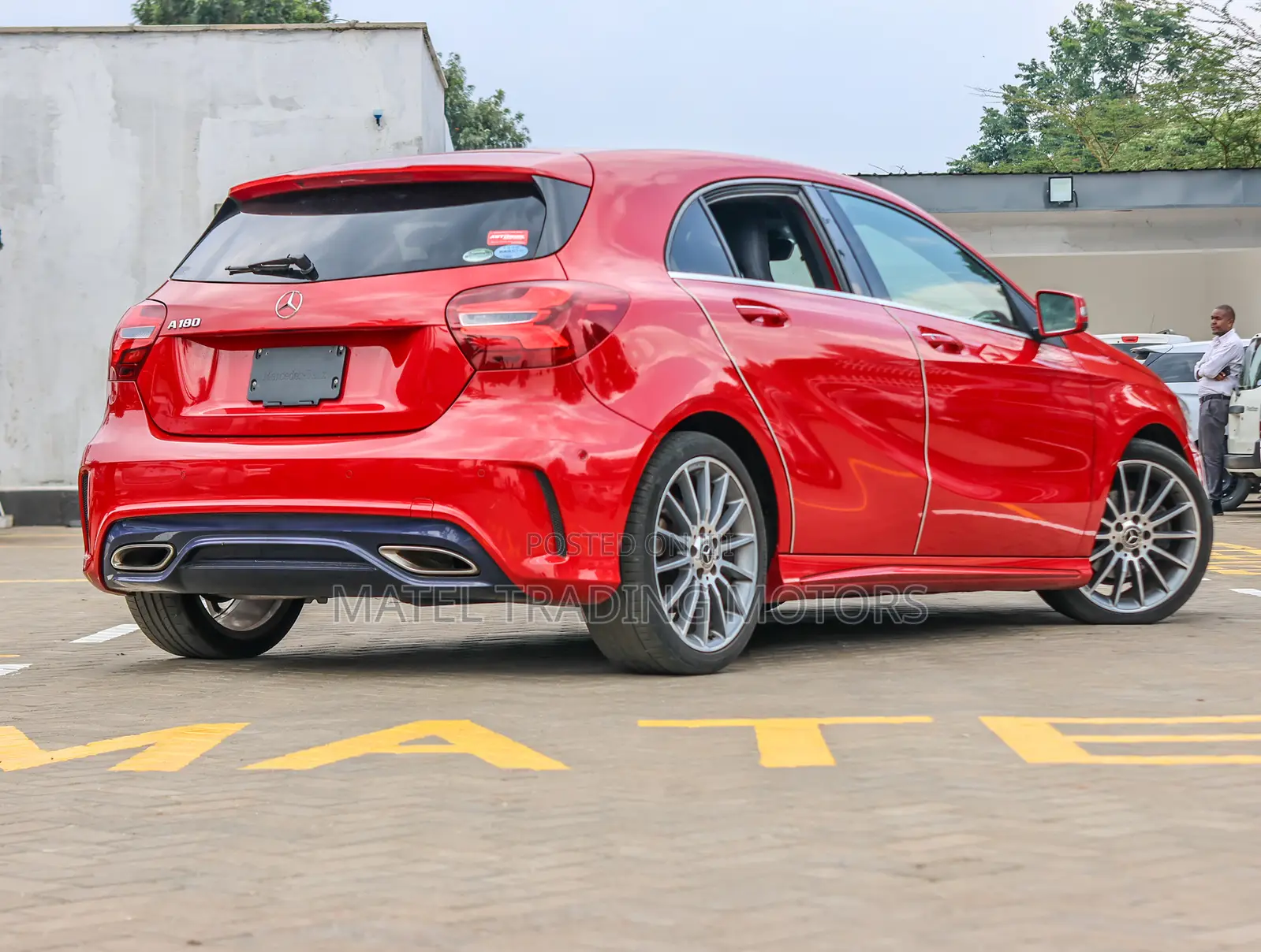 Mercedes-Benz A-Class 2018 Red