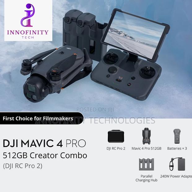 Dji Mavic 4 Pro 512gb Creator Combo