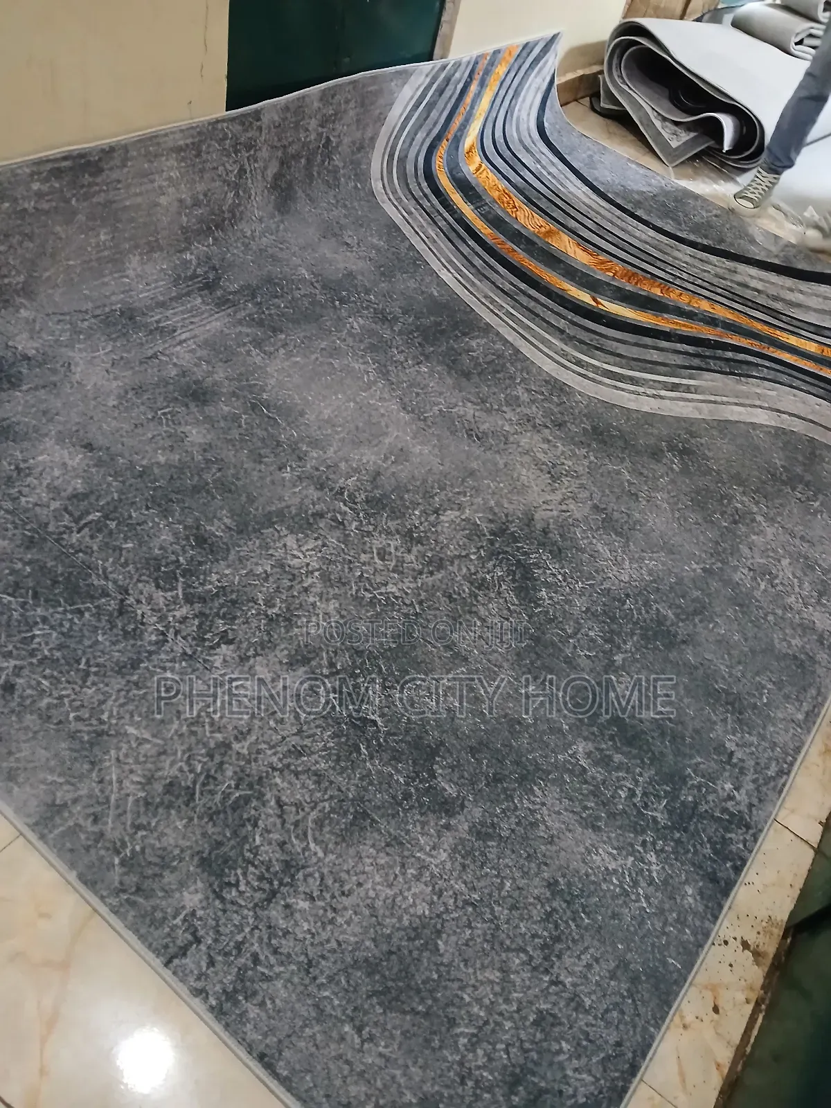 Grey Themed Hd 7by10 Carpets