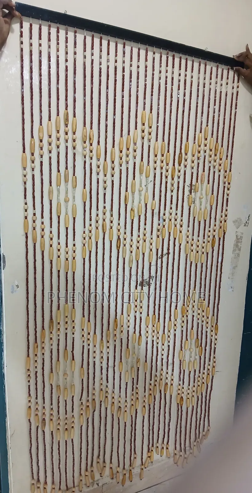 Barbershop/Salon Wooden Beads Curtains