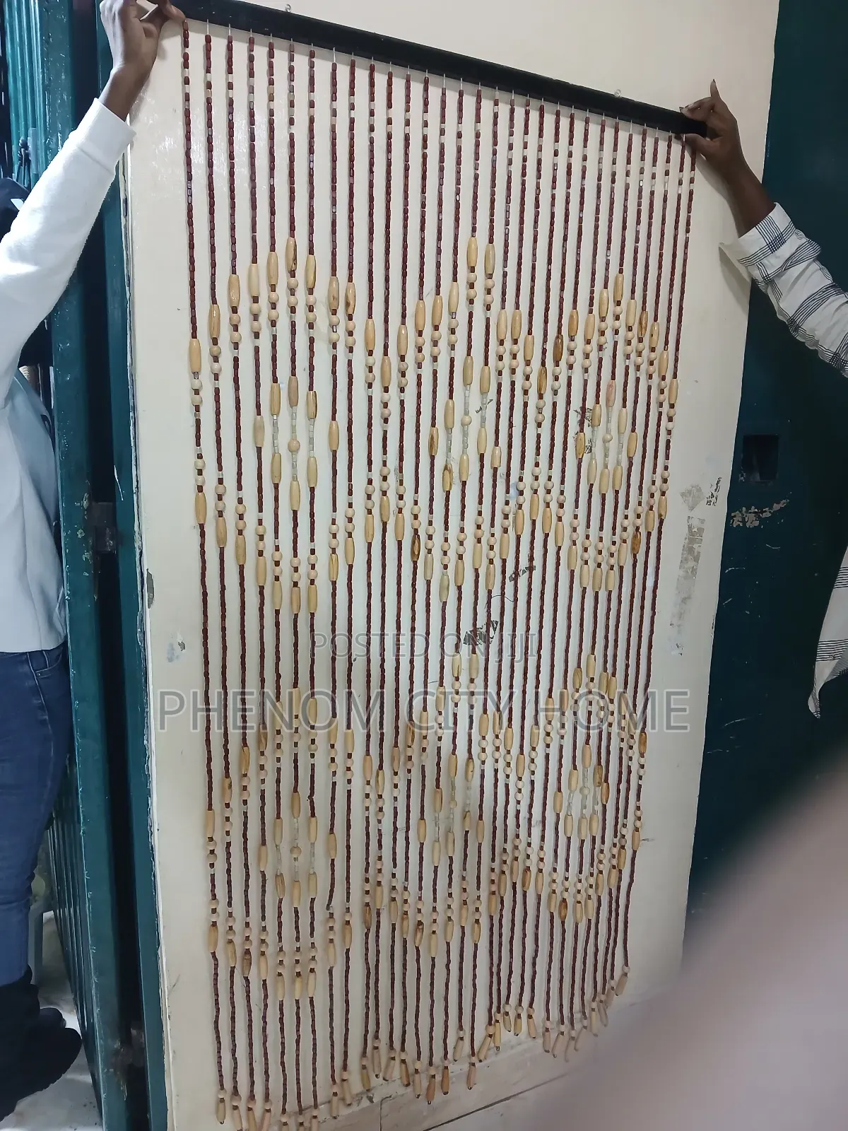 Barbershop/Salon Wooden Beads Curtains