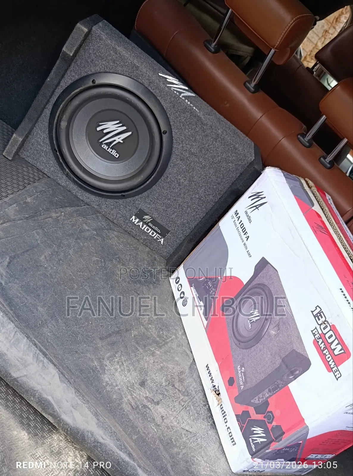 New Powered Ma-Audio Speaker