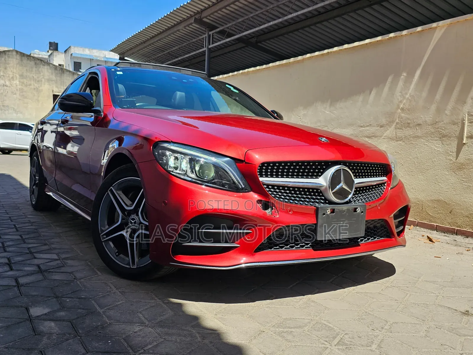 Mercedes-Benz C200 2020 Red