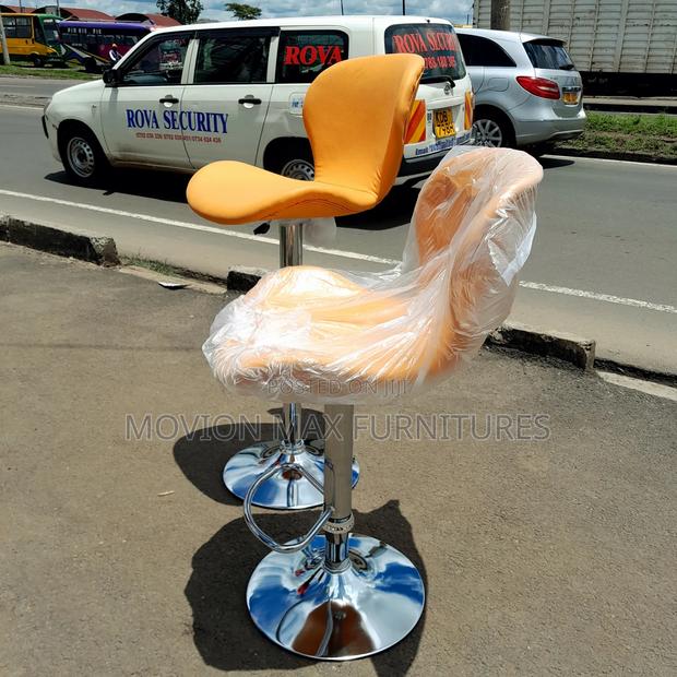 Orange Counter Chairs