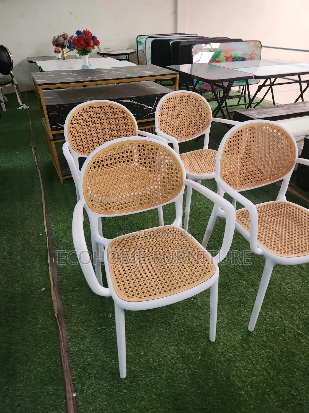 Strong and Durable Plastic Stackable Chair
