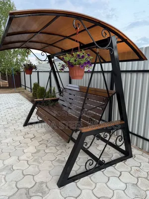 Latest Outdoor Metalic Swing