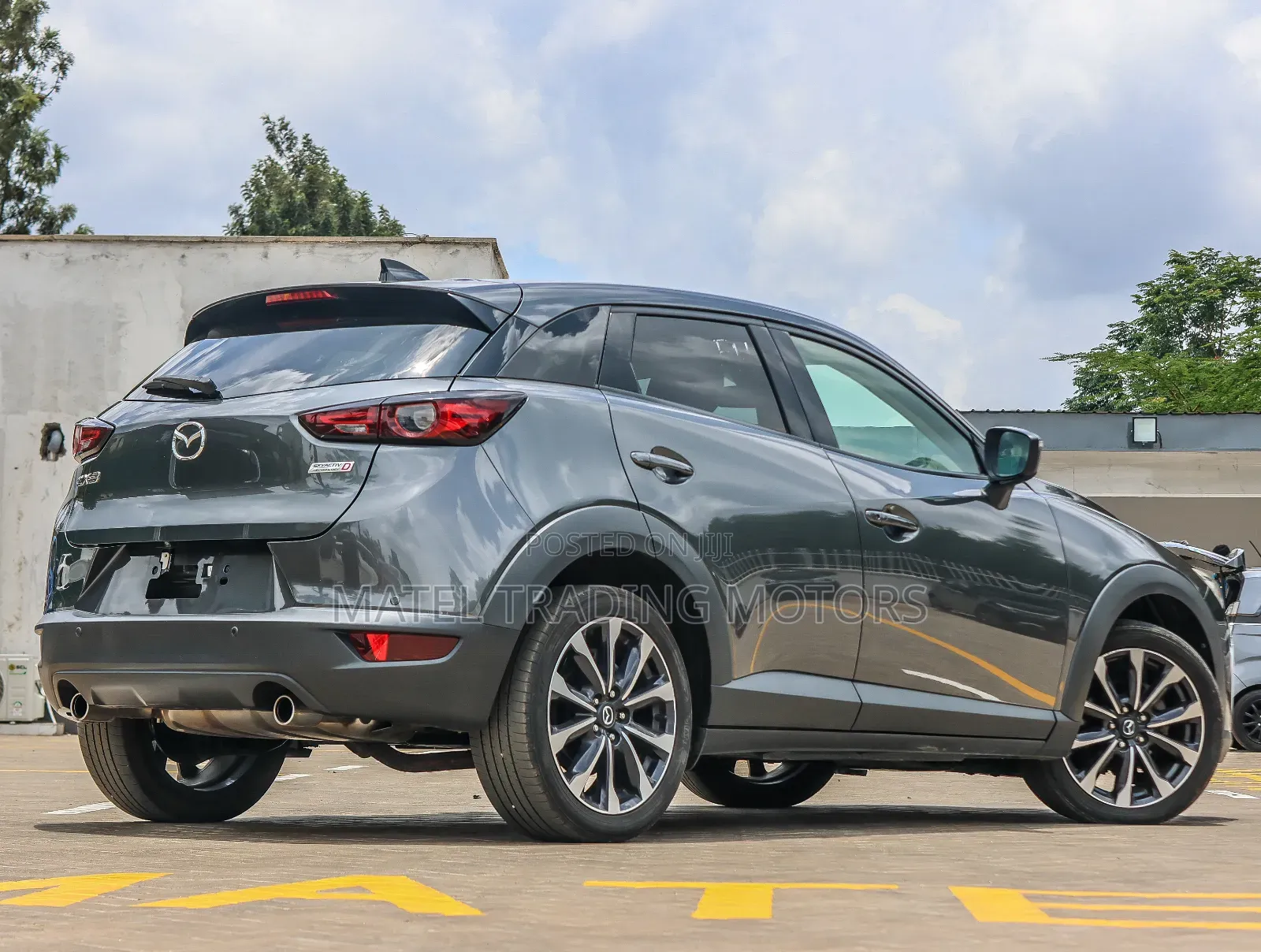 Mazda CX-3 1.8 Diesel AWD 2019 Gray