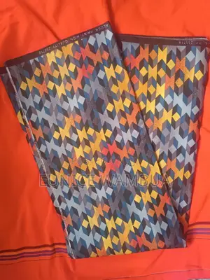 Yellow African Kitenge Fabric