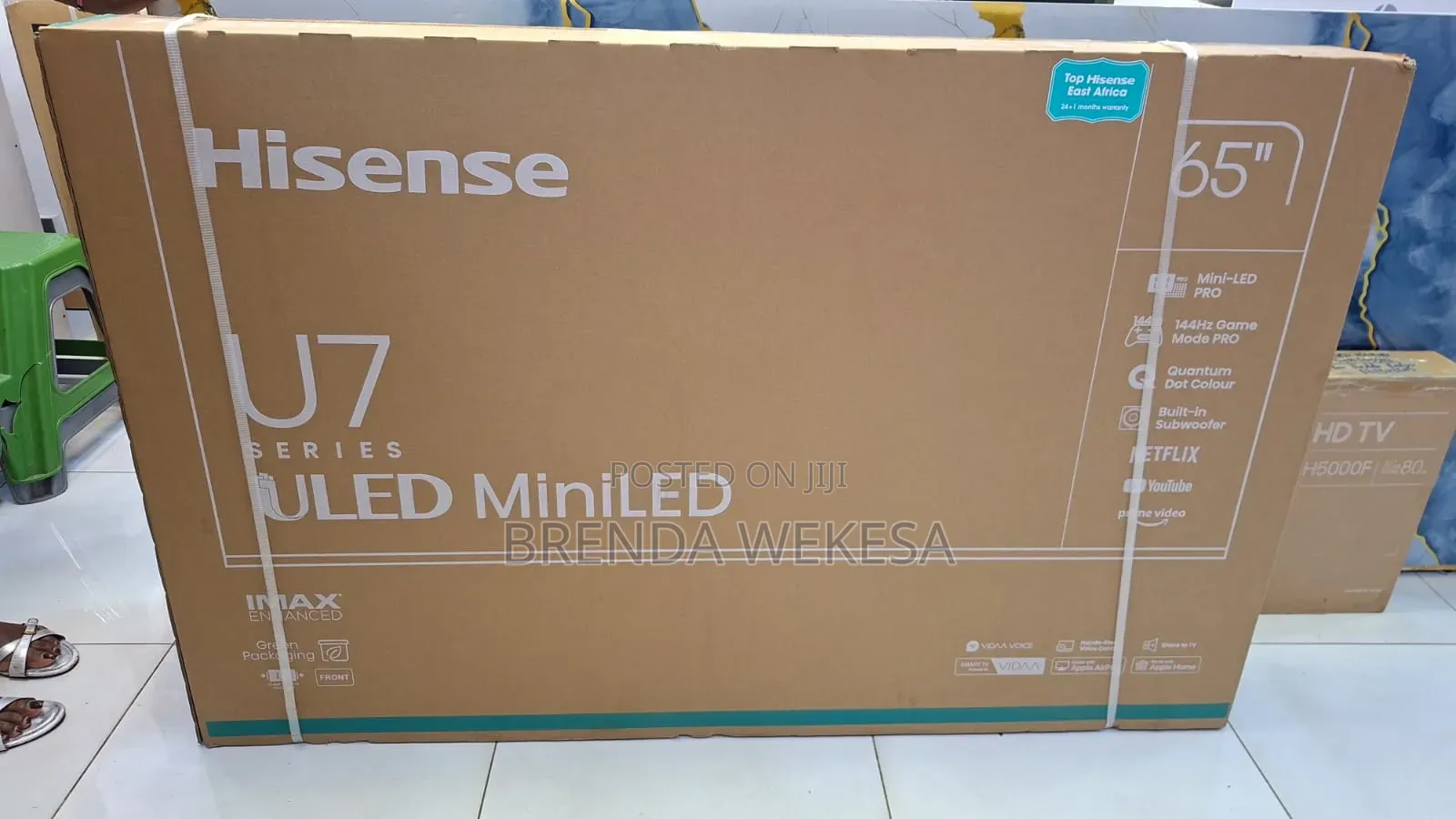 Hisense 65u7nkken 65 Inch Series Mini-Led Uled Tv