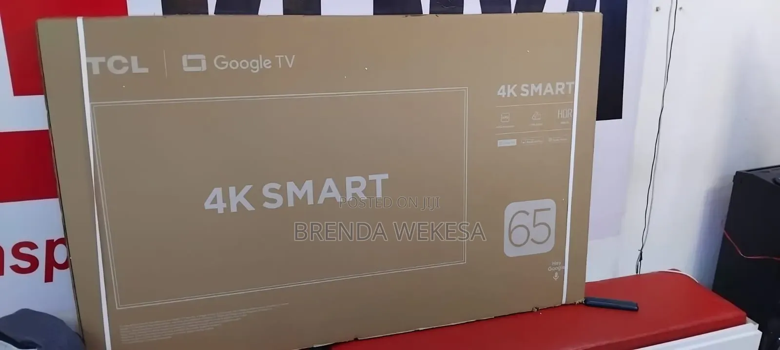 TCL 65 Inch V6d HDR Smart Google Tv – 65v6d (Newest 2026 Model)