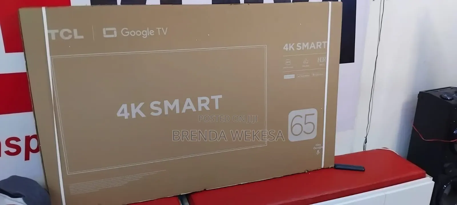 TCL 65 Inch V6d HDR Smart Google Tv – 65v6d (Newest 2026 Model)