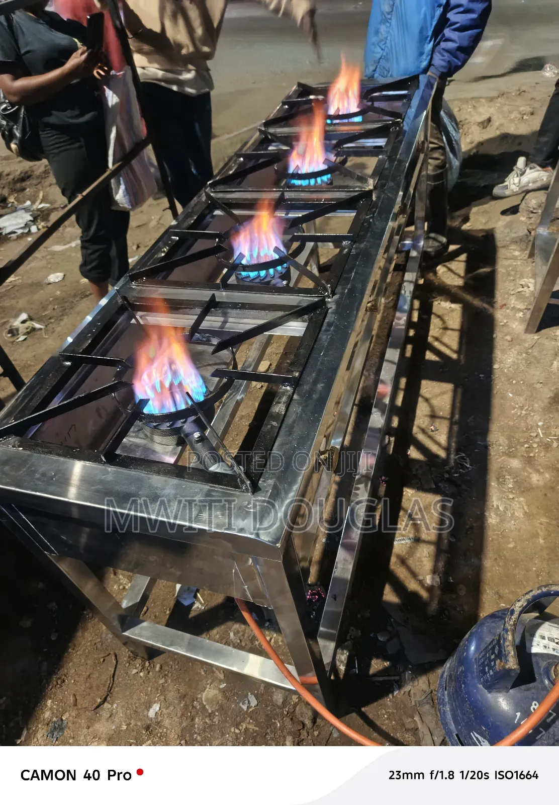 Ss High Pressure 4burner Gas Cooker
