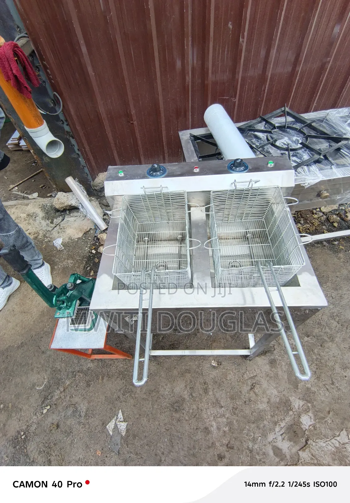 10 by 10litres Double Deep Fryer