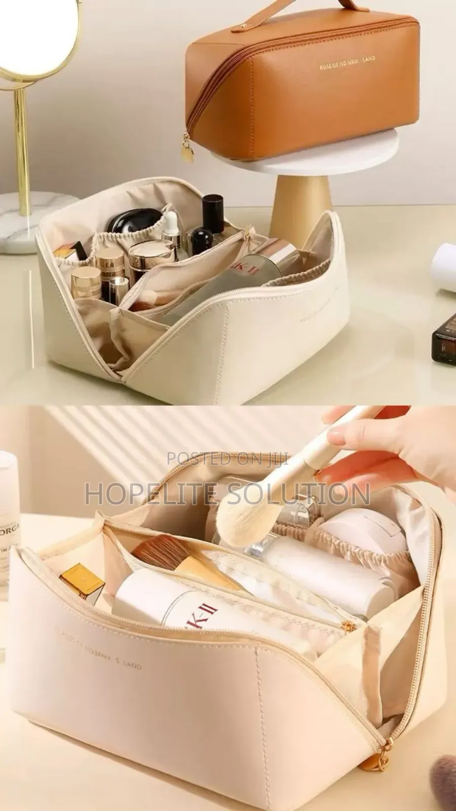 Large Cosmetic Bag