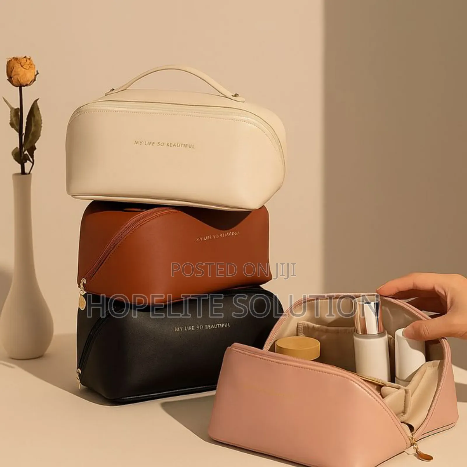 Large Cosmetic Bag