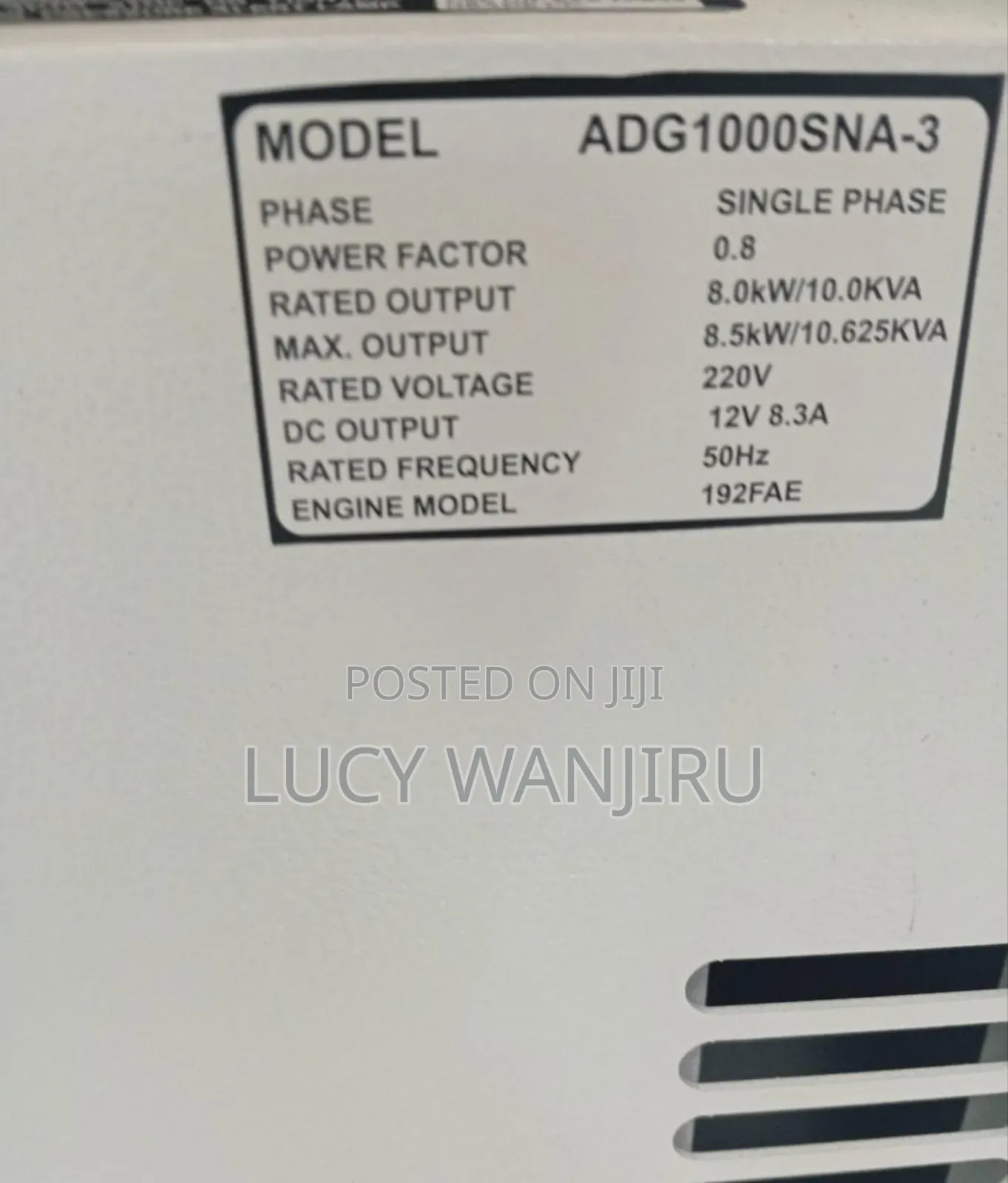 Silent Diesel Generator 10kva/ Affordable Silent Generator Diesel E