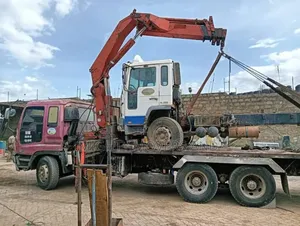 Trailer Errands With Cranes Are Readily Available for Logistics