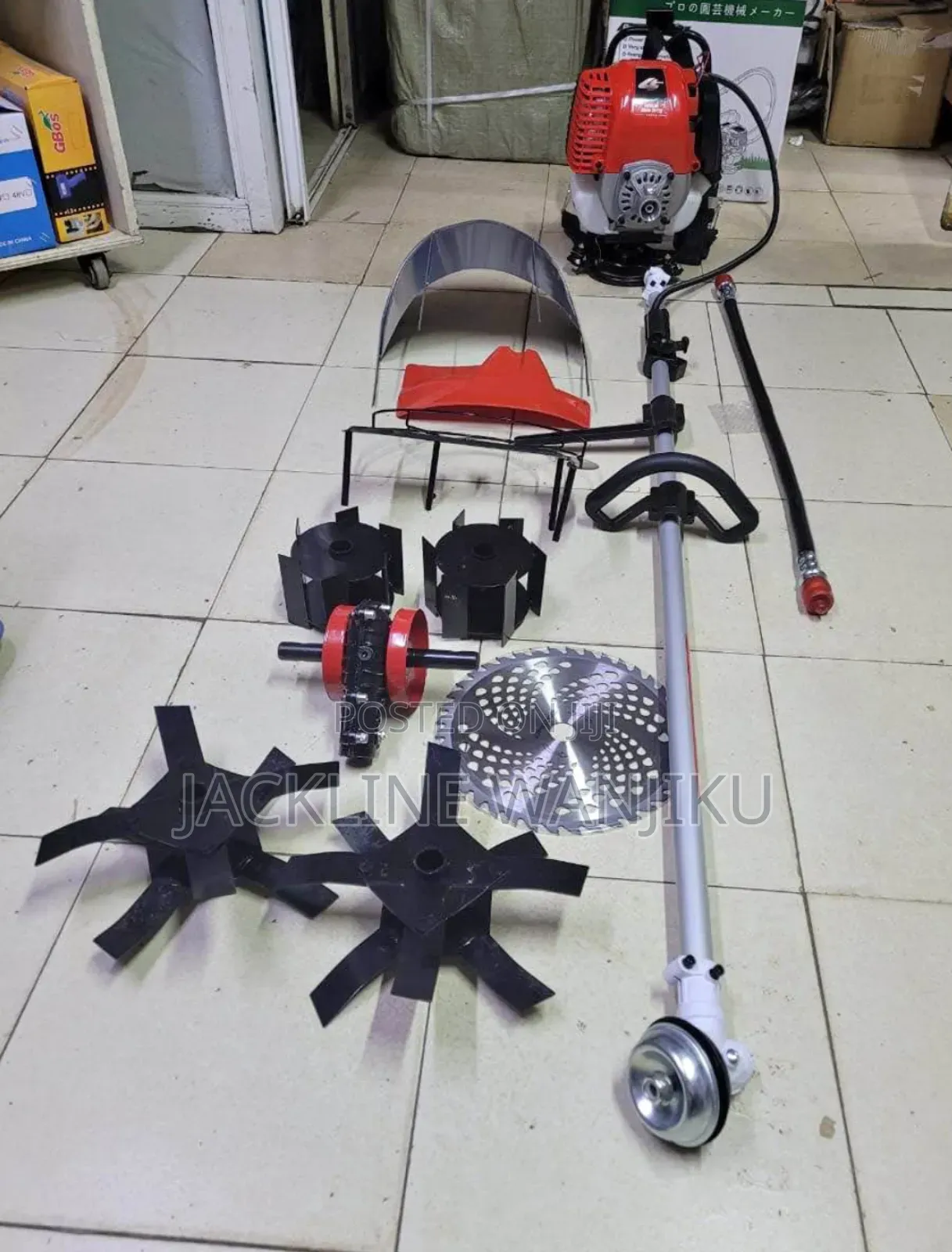 Tiller and Weeder Brushcutter/ Brush Cutter 4 in 1 Tiller and Weeder