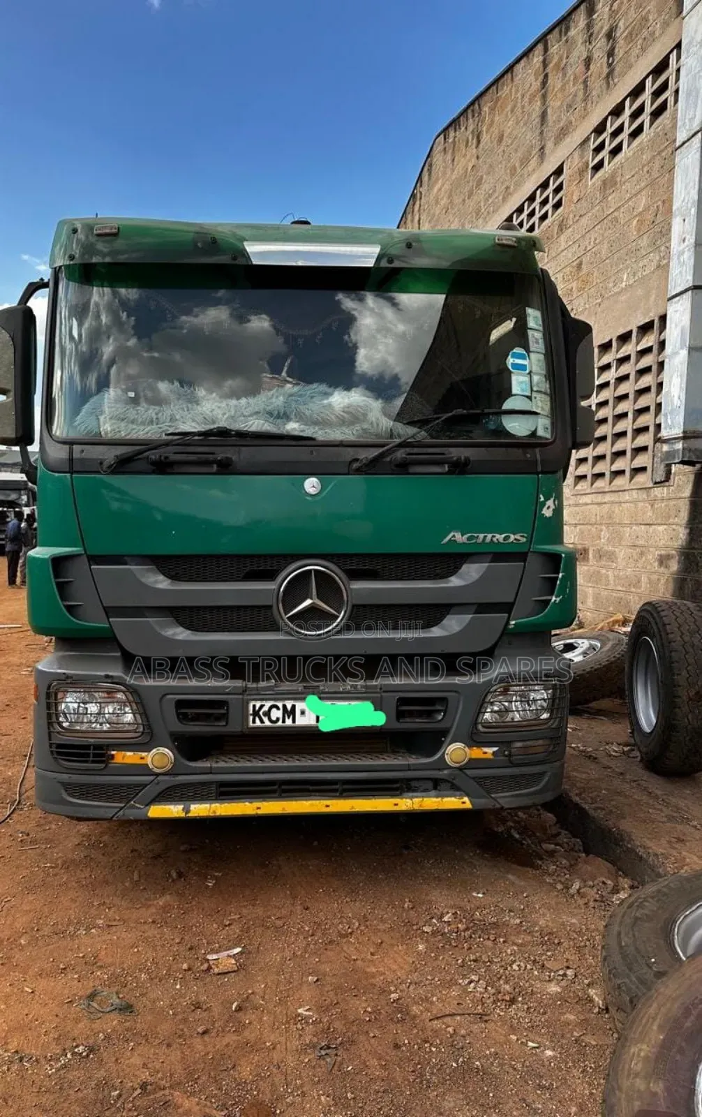 Mercedes-Benz Actros 2013 Green