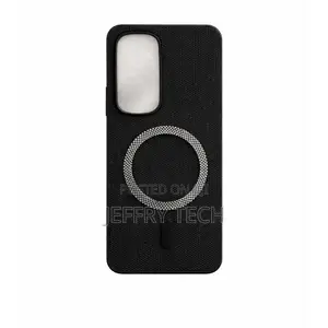 Tecno Spark 40 Pro Plus (+) Unique and Black Leather Magsafe Phone Cas