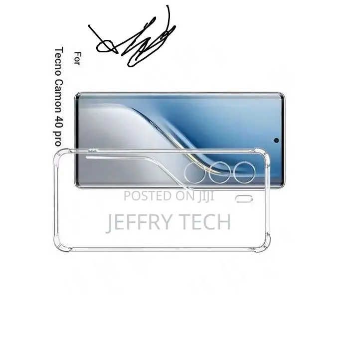 Tecno Camon 40 Pro Soft Clear/Transparent Phone Case/Cover