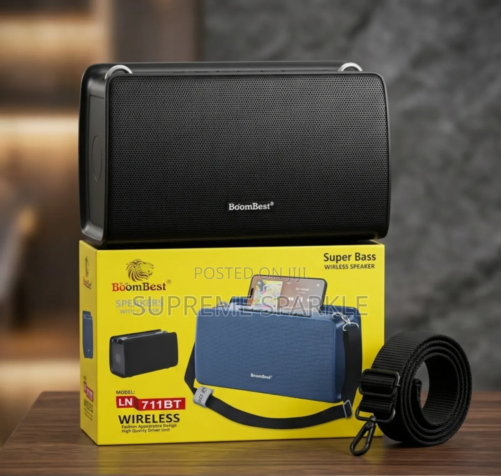 Boombest Ln-711bt Wireless Speaker. Radio