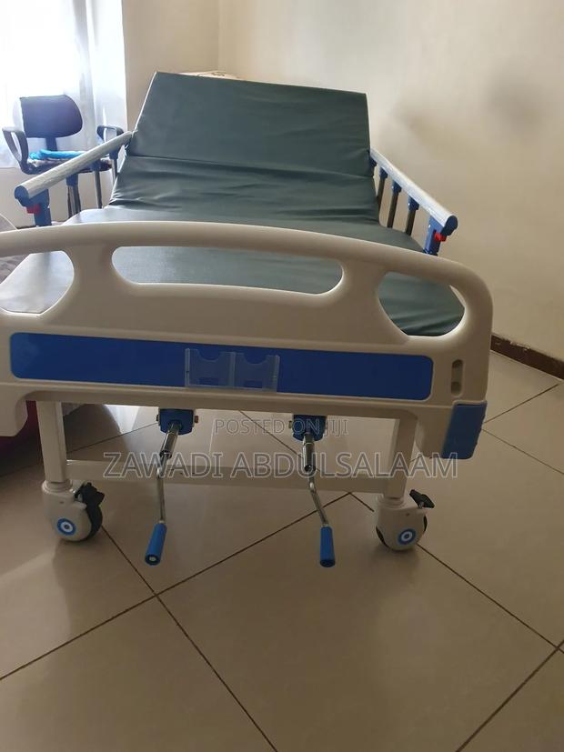 Brand New 2-Crank Hospital Bed With Mattress - thumbnail 3